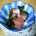 ぁぴす's cooksnap of when they made すぐ出来てカンタン！マグロのワカメ和え.