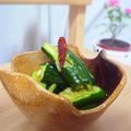 あっぷるカモミール's cooksnap of when they made たたききゅうりのにんにく醤油漬け.
