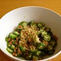 れもんらむね's cooksnap of when they made オクラ納豆梅肉和え.