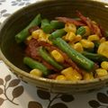 hiyoko405's cooksnap of when they made お弁当のおかず☆インゲンとコーンの炒め物.