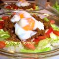 青空レモン's cooksnap of when they made 甘辛うまうま～✿タコライス？！風♡.