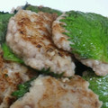 めかにか's cooksnap of when they made 蓮根と豚挽き肉の大葉のっけ焼き(塩麹).