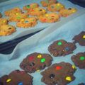 カラフ's cooksnap of when they made M&M’ｓアメリカンクッキー.