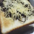 伶夜11's cooksnap of when they made 塩こんぶトースト.