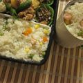 miyuki12's cooksnap of when they made 活力鍋で簡単エビピラフ☆.