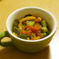もんしゅしゅ's cooksnap of when they made きゅうりとトマトのめんつゆ煮.