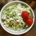 なつ８あき４'s cooksnap of when they made 簡単、便利♪スーパーの袋でコールスロー.