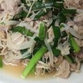 kimimaruo's cooksnap of when they made ニラたっぷり豚肉しょうが焼き.
