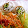 Nekozame's cooksnap of when they made まきまきちくわ.