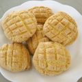 まゆみ～ヌ♪'s cooksnap of when they made なんちゃってメロンパン♪.
