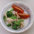 pinkpooh78's cooksnap of when they made ブロッコリーとささみの胡麻和え.