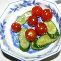 ここうたあ's cooksnap of when they made ☆塩麹☆ミニトマトときゅうりのお漬物☆.