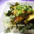 青空レモン's cooksnap of when they made アボガドの梅わさび醤油❀どんぶり❀.