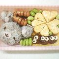 カボリン's cooksnap of when they made アレンジ自在･簡単クマちゃんキャラ弁.