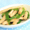 スマイルちょこ's cooksnap of when they made かじきまぐろとピーマンのにんにく炒め.