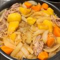 nmu's cooksnap of when they made 【農家のレシピ】我が家の無水肉じゃが.
