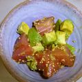 SーtomokoーS's cooksnap of when they made 3step♡マグロのポキ.
