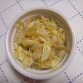 pinkkiika's cooksnap of when they made 簡単おつまみ 柚子胡椒キャベツ.