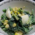るる子's cooksnap of when they made ほうれん草とゆで卵のポパイサラダ.