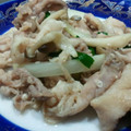 せいかりん1118's cooksnap of when they made 塩麹で簡単>>豚とニンニクの芽炒め.