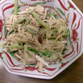 バイロンスコット's cooksnap of when they made これからの季節にみょうがとささみのサラダ.