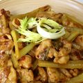 もんよう's cooksnap of when they made 鶏むね肉とセロリのカレー炒め.