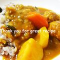 カヌレ３１４'s cooksnap of when they made 豚コマで☆まんまる柔らかお肉カレー☆.