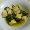 minami7373's cooksnap of when they made 水菜と鶏肉の煮びたし.