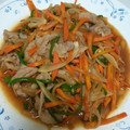 しあわせのき's cooksnap of when they made 豚のしょうが焼き.