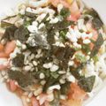 こじぴー's cooksnap of when they made 鶏と梅としそのさっぱり冷やしうどん♪.