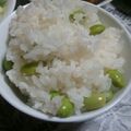 Chiyu★'s cooksnap of when they made ☆枝豆ご飯☆.