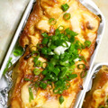 yuzumei's cooksnap of when they made 厚揚げのチーズ焼き☆.