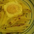 kanto25's cooksnap of when they made じゃがいもの巣ごもり目玉焼き.