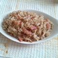 monsana's cooksnap of when they made ベーコンと玉ねぎのバジル炒めご飯.