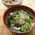 ルクルーゼ☆'s cooksnap of when they made 茗荷*三つ葉*わかめのすまし汁.