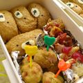 さくらこだよ。's cooksnap of when they made 運動会♪お稲荷さんキャラお弁当♪.