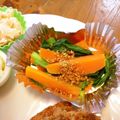 月見なっとう's cooksnap of when they made 小葱の消費に！小葱と人参の煮物.