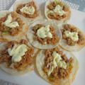 りゅうじょんしん's cooksnap of when they made ☆簡単美味しい☆餃子の皮で照り焼きピザ.