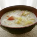 ♪☆マロン☆♪'s cooksnap of when they made くったりキャベツのミルクスープ.