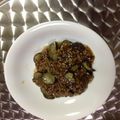 まるひがし's cooksnap of when they made ✿なすの肉味噌あんかけ✿.