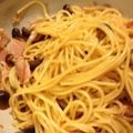 真武士道's cooksnap of when they made ベーコンとしめじの和風パスタ☆大人味.
