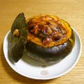そらてんママ's cooksnap of when they made 坊っちゃんカボチャでまるごとキッシュ.