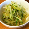 iui's cooksnap of when they made もやしのさっぱりナムル.