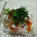 梶原さんちの嫁ちゃん's cooksnap of when they made 絶品！ぶり刺し★刻み大根＆ジュレポン酢.