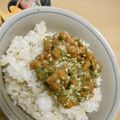 おやじ犬の妻's cooksnap of when they made 我が家の納豆の食べ方.