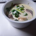 kaetzchaen's cooksnap of when they made 無水鍋で☆ほうれん草チーズクリームスープ.