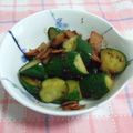 enmao14's cooksnap of when they made きゅうりのぺペロンチーニ風.
