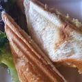 sakurask's cooksnap of when they made サクッとろ～なハムチーズホットサンド♪.