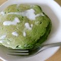 けんけんち's cooksnap of when they made 幸せの♪練乳抹茶パンケーキ♪.