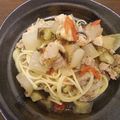 七氷♪'s cooksnap of when they made 梅ラタトゥイユのパスタ.